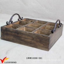 Used Alike Vintage Wooden Wine Crate